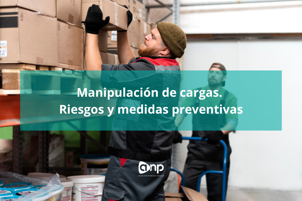 manipulación manual cargas riesgos