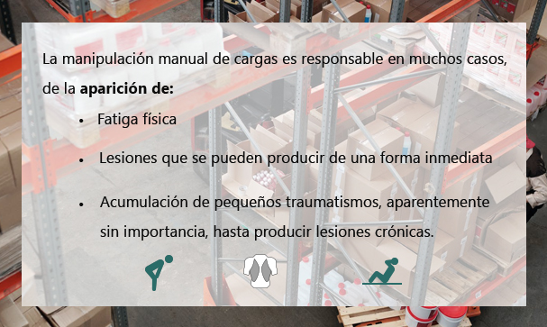 Riesgos manipulacion manual de cargas