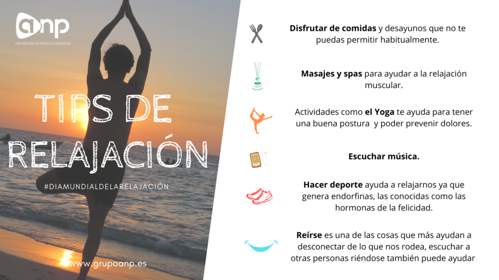 Tips dia mundial de la relajación