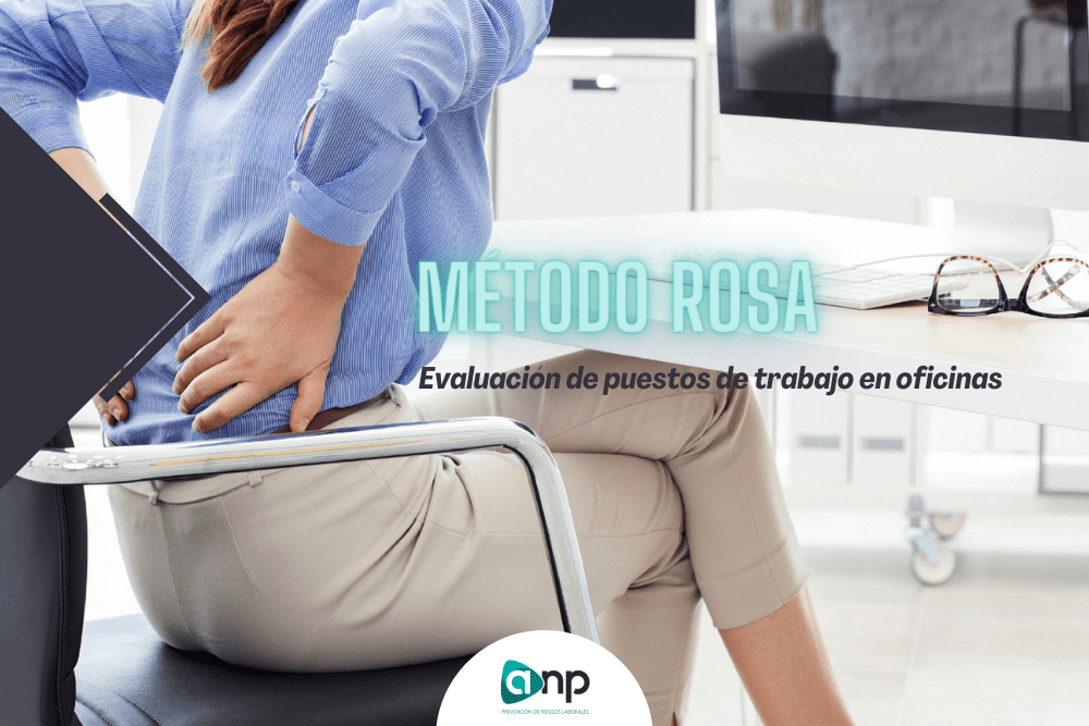 Metodología rosa ergonomía en la oficina anp